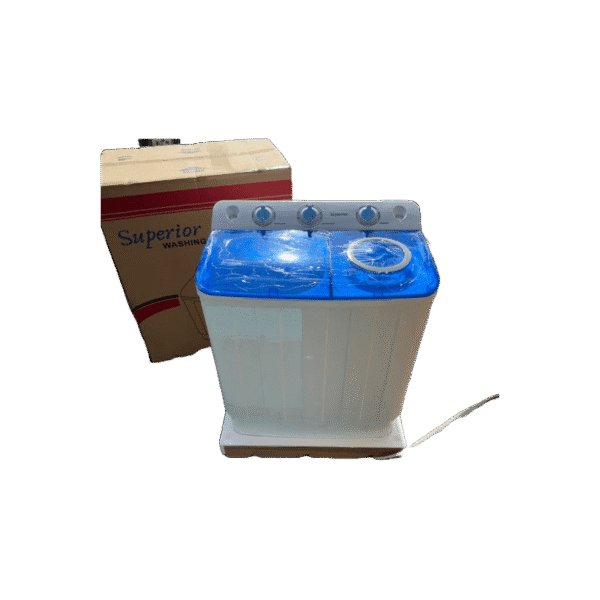 Lavadora Semiautomática Superior de 7.6 kg, Nueva en Caja, Garantía 2 Meses