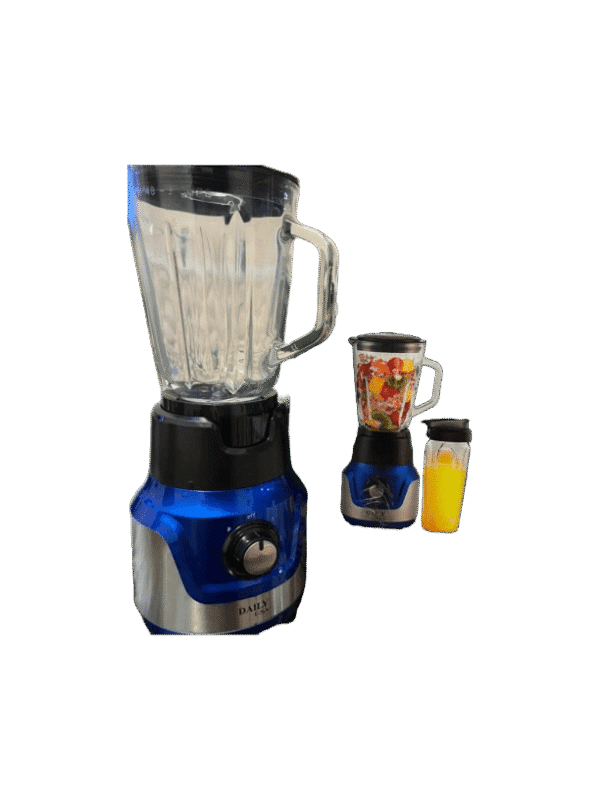 Licuadora Daily de 2 Velocidades, Vaso de Cristal, Garantía 1 mes