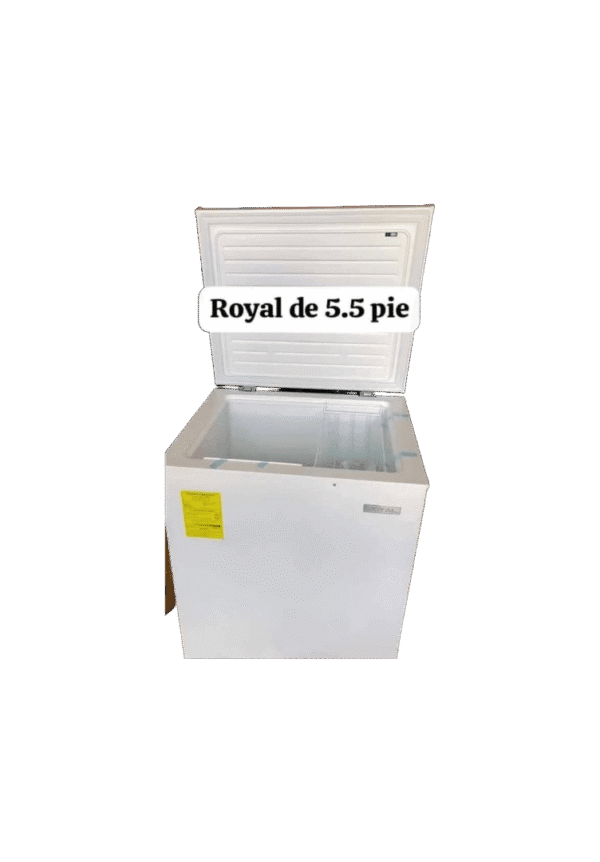 Nevera Royal 5.5 Pies³ – Compacta, Eficiente y con 3 Meses de Garantía