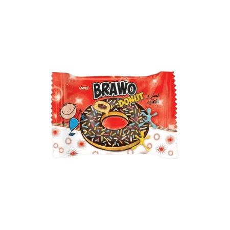 Donut Bravo ANI | Rosquilla Esponjosa con Cobertura Dulce