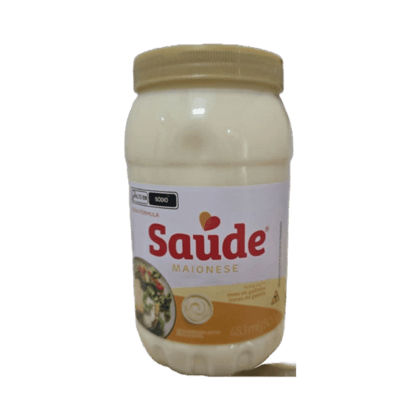 Mayonesa Saude 483 ml | Sabor Cremoso y Suave para Todas tus Comidas