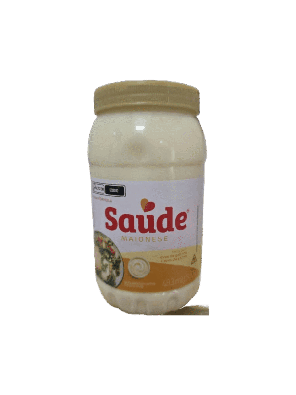 Mayonesa Saude 483 ml | Sabor Cremoso y Suave para Todas tus Comidas