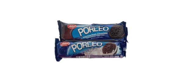 Galletas Porleo Aldiva | Sabor a Chocolate con Relleno Cremoso Tipo Oreo