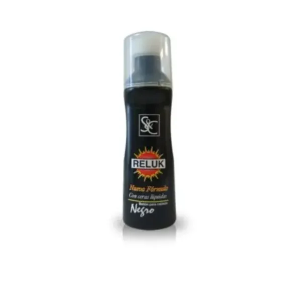 Betún Relux Negro – Crema para Calzado de Cuero, Brillo Intenso, Protección Duradera, Ideal para Zapatos Negros