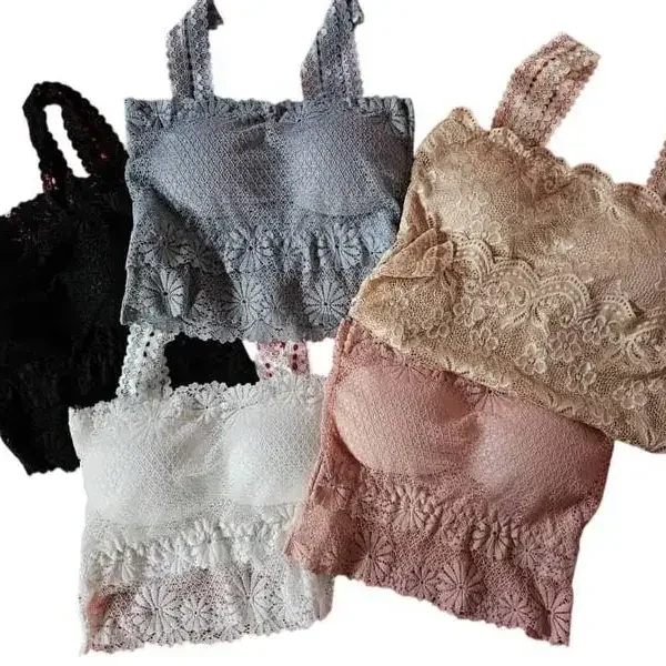 Blusas Cortas de Encaje para Mujer – Elegantes y Sensuales, Estilo Crop Top Transparente, Ideal para Eventos, Citas o Moda Casual Chic