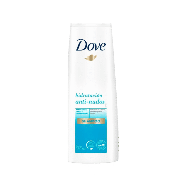 Champú Dove Hidratación Antinudos – Nutrición Profunda y Suavidad Instantánea para-Cabello Seco y Enredado