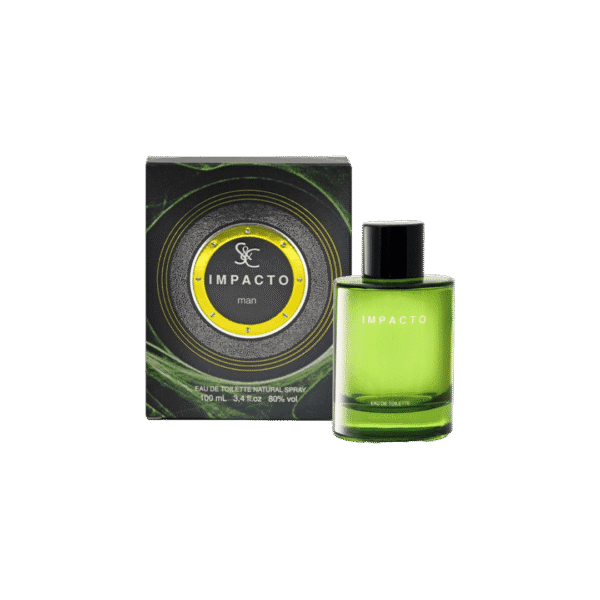 Perfume Impacto para Hombre Eau de Toilette 100 ml – Fragancia Masculina Duradera con Notas Frescas y Amaderadas