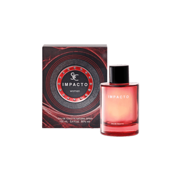 Perfume Impacto para Mujer Eau de Toilette 100 ml – Fragancia Femenina Floral y Frutal con Toque Dulce