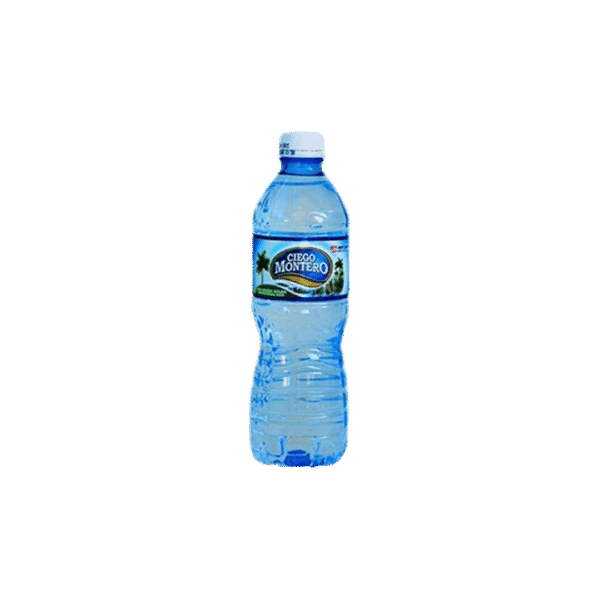 Agua Natural Ciego Montero 500ml – Hidratación Purificada en Botella Plástica – Ideal para Llevar, Sin Gas, Refrescante y Saludable