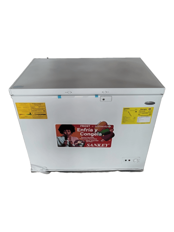Nevera 8.8 pies (249 litros) Sankey | Nevera 8.8 pies 249 L Sankey con Compartimento de Refrigerador y Congelador – Ideal para Hogares Pequeños – Garantía 2 Meses