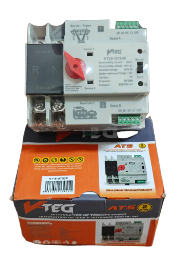 Transfer Automático ATS 2 Vías 110V 63A Transfer Automático ATS 2 Vías 110V 63A