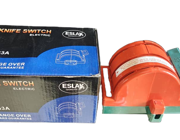 Interruptor de Cuchilla Eslak 63A 3 Polos Interruptor de Cuchilla Eslak 63A 3 Polos