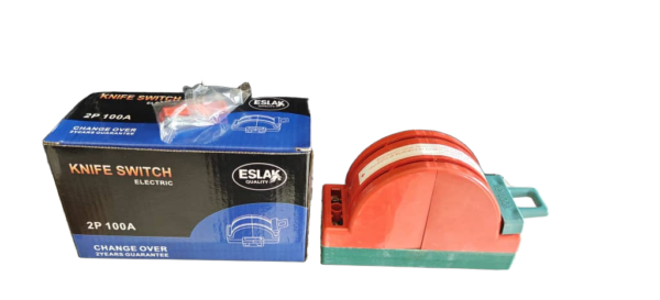 Interruptor de Cuchilla Eslak 100A 2 Polos Interruptor de Cuchilla Eslak 100A 2 Polos